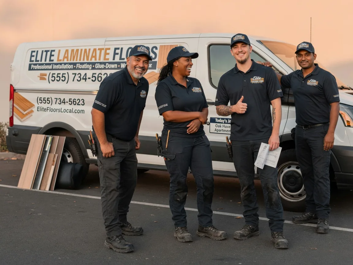 Laminate flooring installation company in Kenefic, OK
